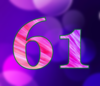 61 - изображение числа шестьдесят один (фото 5)