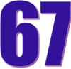 67 - изображение числа шестьдесят семь (фото 3)