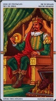 Колесо Таро года: Король пентаклей
